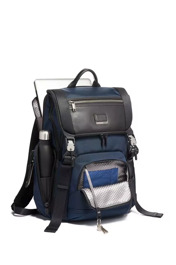 Tumi Alpha Bravo Lark Backpack Navy One Size