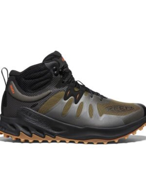 Men's Zionic Waterproof Hiking Boot  |  Dark Olive/Scarlet Ibis