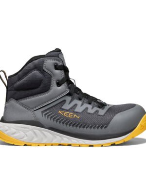 Men's Arvada Mid Work Sneaker (Carbon Toe)  |  Black/Keen Yellow