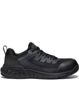 Men's Arvada Work Sneaker (Carbon Toe)  |  Black/Black