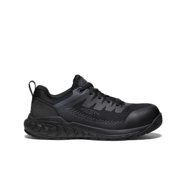 Men's Arvada Work Sneaker (Carbon Toe)  |  Black/Black
