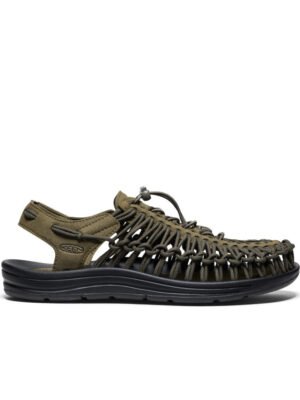 Men's UNEEK Sneaker  |  Dark Olive/Black