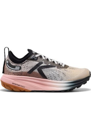 Women's Seek Trail Running Shoe  |  Black/Sunset Sand