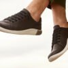Men's KNX Leather Sneaker  |  Black/Star White
