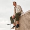 Men's KNX Leather Sneaker  |  Star White/Star White