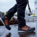 Men's Red Hook Waterproof Boot (Carbon Toe)  |  Tobacco/Black