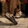 Men's UNEEK Sneaker  |  Black/Plaza Taupe