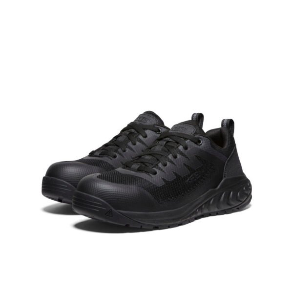 Men's Arvada Work Sneaker (Carbon Toe)  |  Black/Black