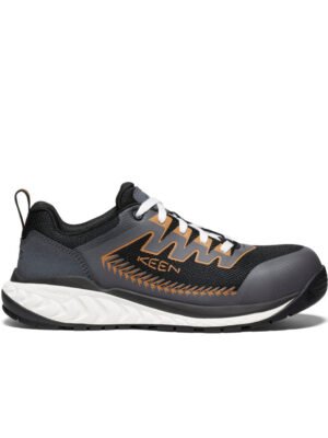 Men's Arvada Work Sneaker (Carbon Toe)  |  Black/Curry