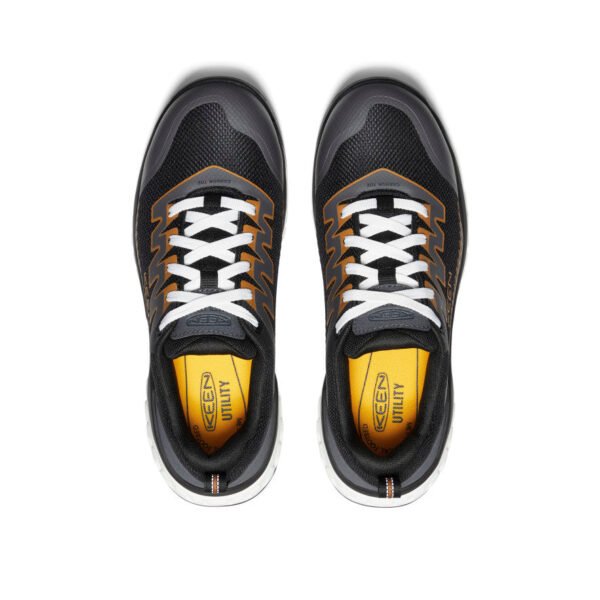 Men's Arvada Work Sneaker (Carbon Toe)  |  Black/Curry